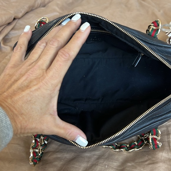 Leather Gucci. Small - used twice. Clean - Picture 2 of 5